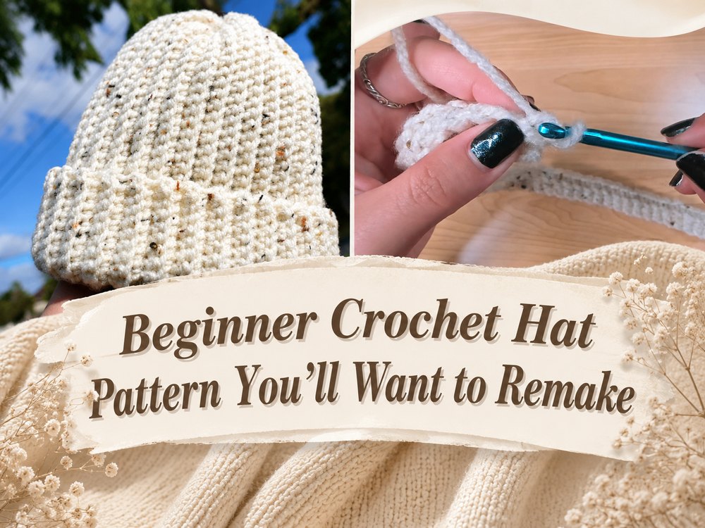 Beginner Crochet Hat Pattern You’ll Want to Remake