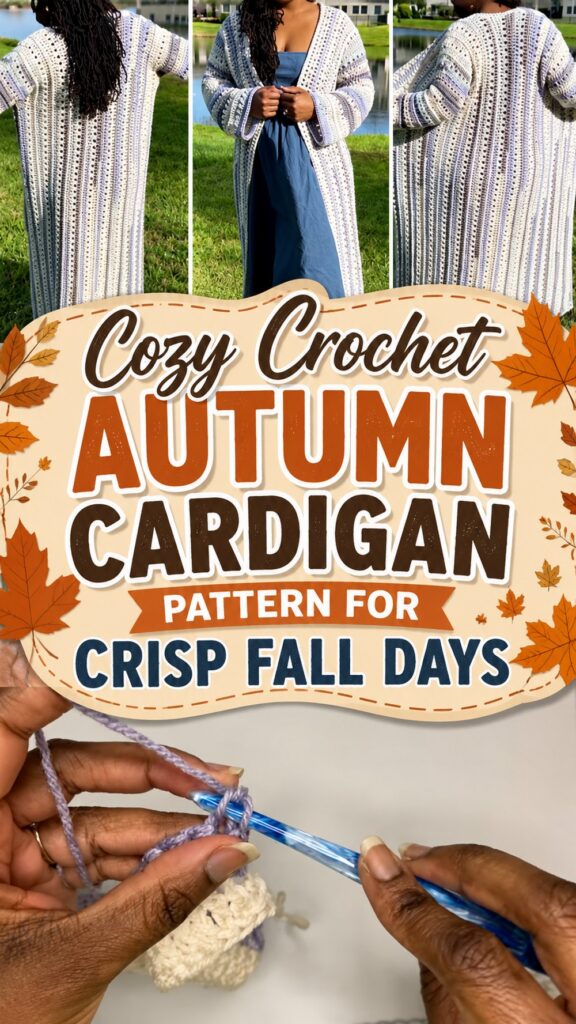 Cozy Crochet Autumn Cardigan Pattern for Crisp Fall Days