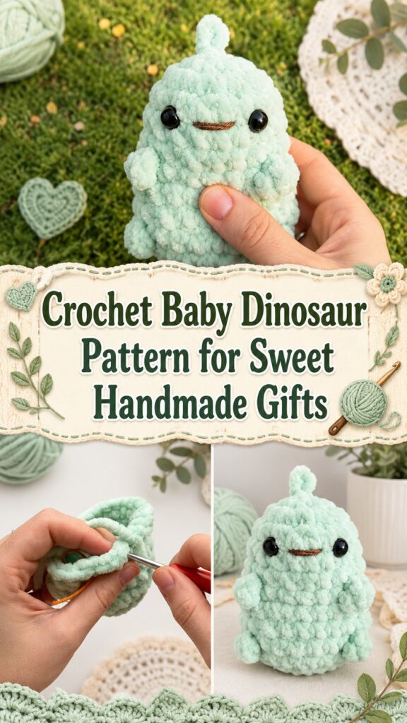 Crochet Baby Dinosaur Pattern for Sweet Handmade Gifts