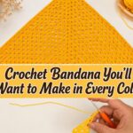 Crochet Bandana You’ll Want to Make in Every Color