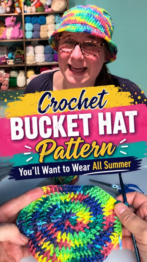 Crochet Bucket Hat Pattern You’ll Want to Wear All Summer