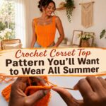 Crochet Corset Top Pattern You’ll Want to Wear All Summer