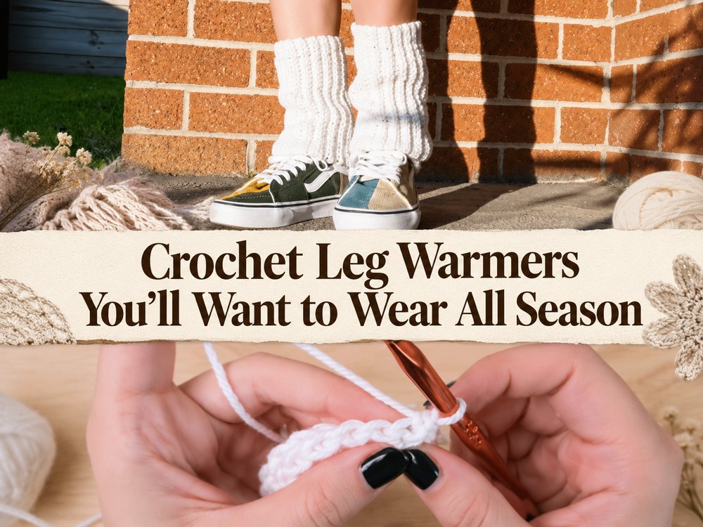 Crochet Leg Warmers You’ll Want to Wear All Season