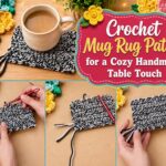 Crochet Mug Rug Pattern for a Cozy Handmade Table Touch
