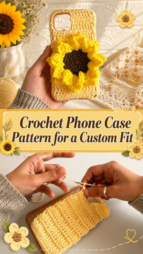 Crochet Phone Case Pattern for a Custom Fit