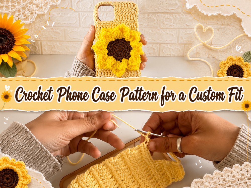 Crochet Phone Case Pattern for a Custom Fit