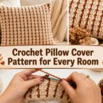 Crochet Pillow Cover Pattern for Every Room