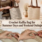 Crochet Raffia Bag for Summer Days and Weekend Outings