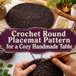 Crochet Round Placemat Pattern for a Cozy Handmade Table