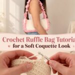 Crochet Ruffle Bag Tutorial for a Soft Coquette Look