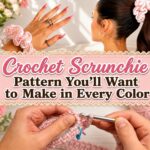 Crochet Scrunchie Pattern You’ll Want to Make in Every Color