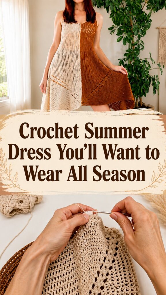 Crochet Summer Dress You’ll Want to Wear All Season