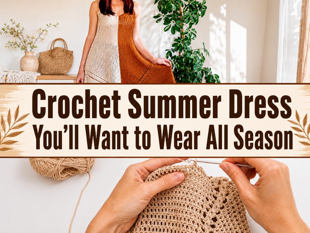 Crochet Summer Dress You’ll Want to Wear All Season