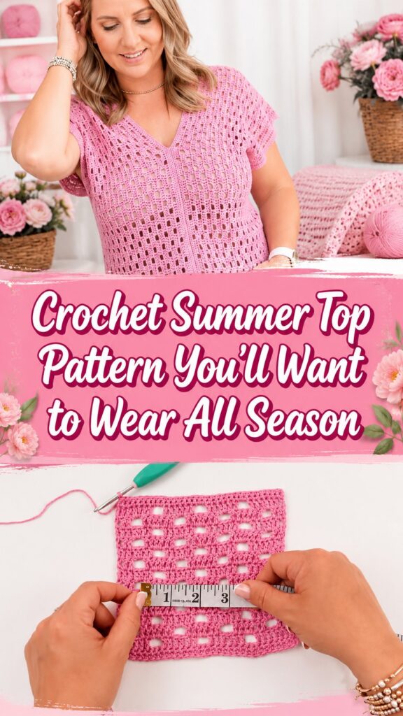 Crochet Summer Top Pattern You’ll Want to Wear All Season