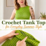 Crochet Tank Top for Everyday Summer Style