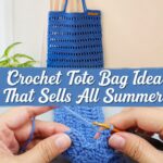 Crochet Tote Bag Idea That Sells All Summer