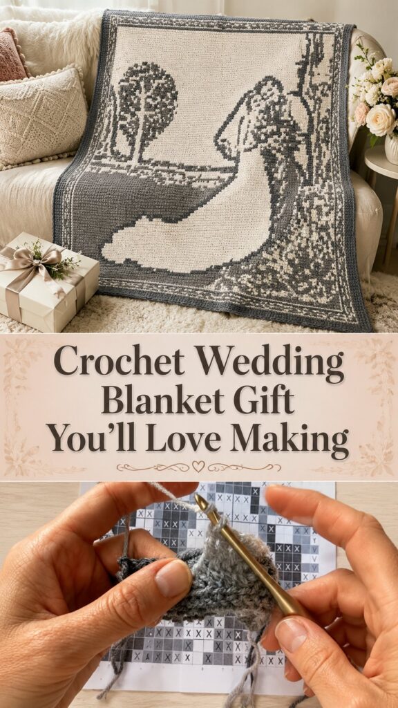 Crochet Wedding Blanket Gift You’ll Love Making
