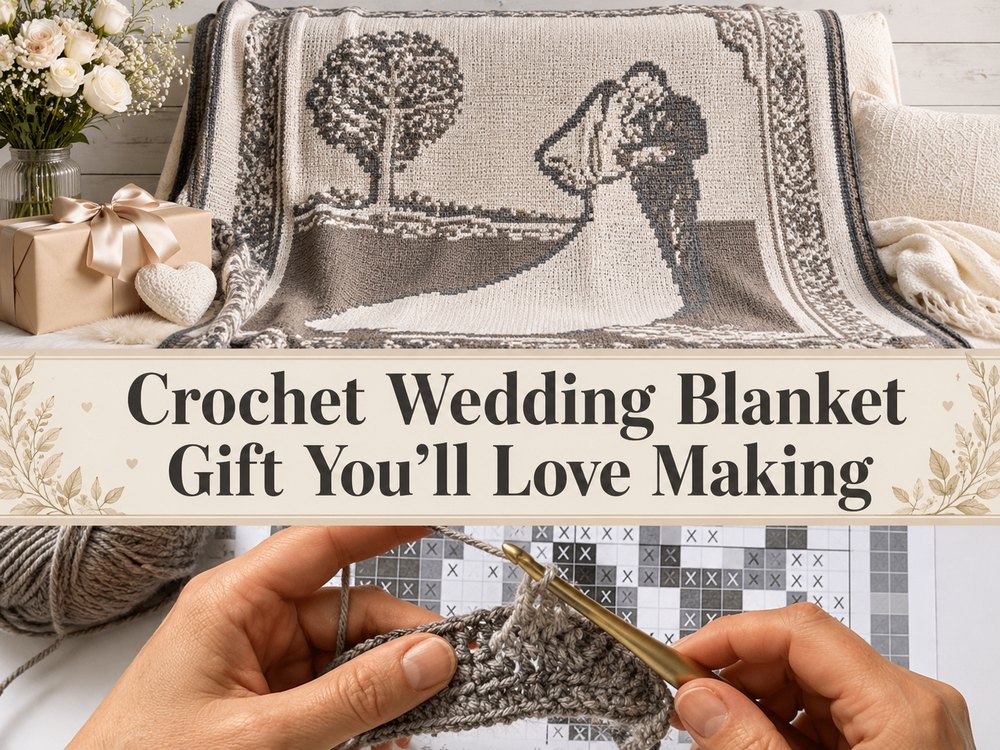 Crochet Wedding Blanket Gift You’ll Love Making