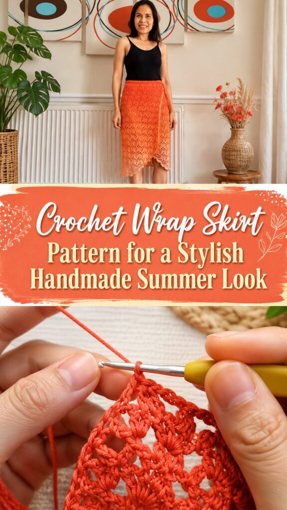 Crochet Wrap Skirt Pattern for a Stylish Handmade Summer Look
