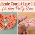 Delicate Crochet Lace Collar for Any Pretty Dress