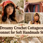 Dreamy Crochet Cottagecore Bonnet for Soft Handmade Style
