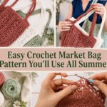 Easy Crochet Market Bag Pattern You’ll Use All Summer