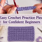 Easy Crochet Practice Piece for Confident Beginners