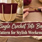 Single Crochet Tote Bag Pattern for Stylish Weekends