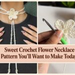 Sweet Crochet Flower Necklace Pattern You’ll Want to Make Today