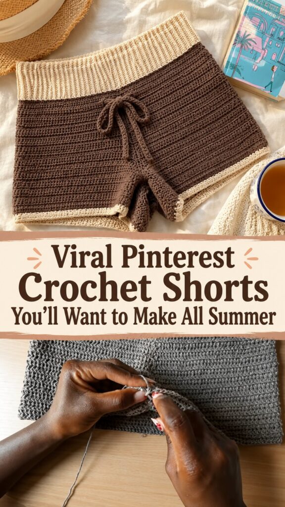 Viral Pinterest Crochet Shorts You’ll Want to Make All Summer
