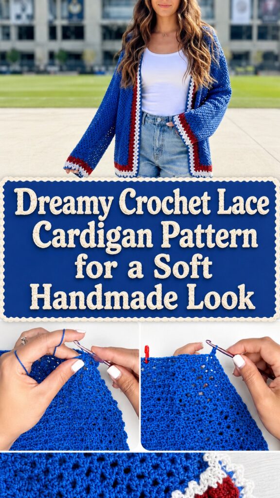 Dreamy Crochet Lace Cardigan Pattern for a Soft Handmade Look
